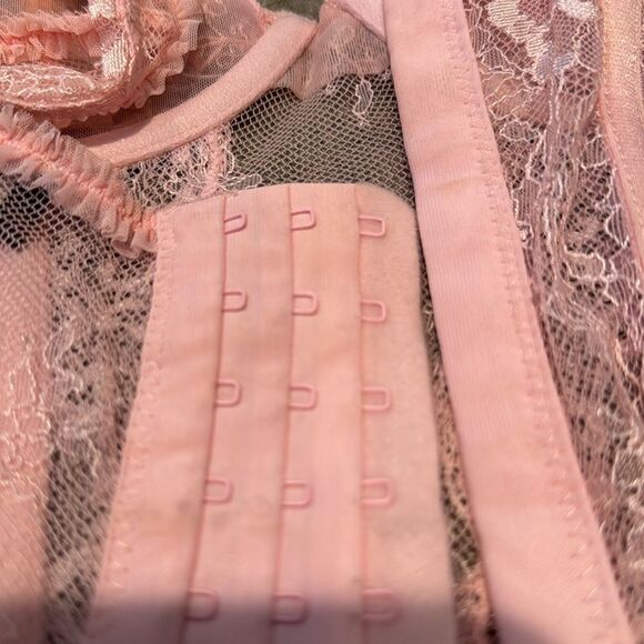 Lioness Princess Polly Some Like It Hot Baby Pink Corset Top Sz XS - Picture 9 of 9